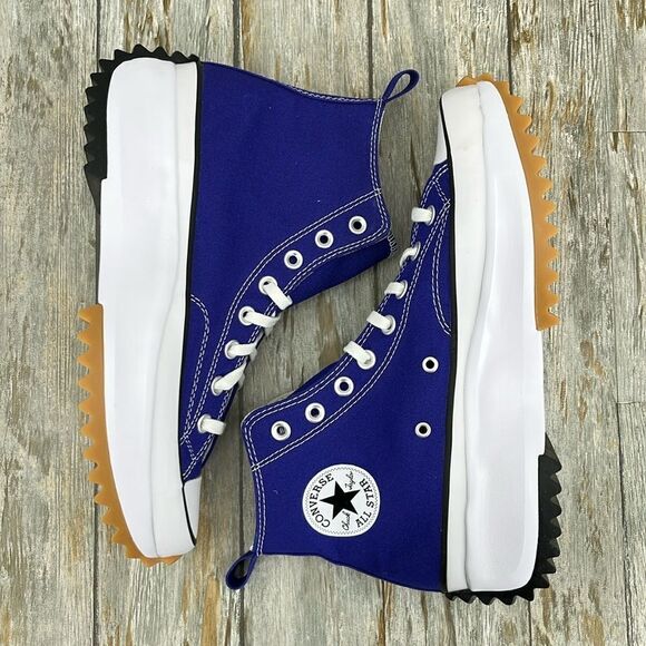 Converse Run Star Hike Canvas Platform Active Sneaker Shoes Size 10 - Picture 1 of 11